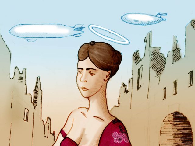 Lady in the Canal