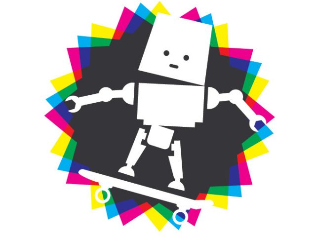 CMYK robot 2D